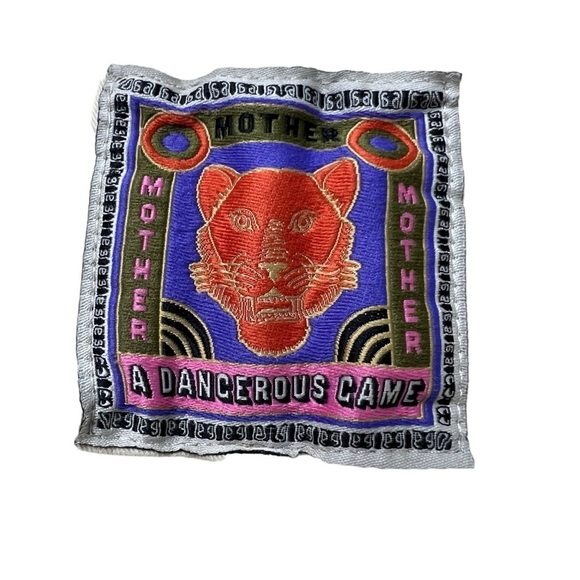 MOTHER High Paper Bag Waist Khaki Tan Pants Size 31 Yo-yo Ruffle Greaser Ankle - Picture 5 of 13